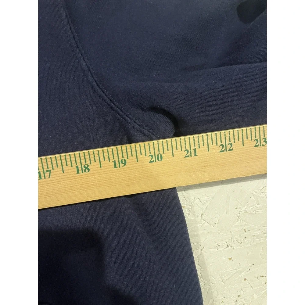Vintage Pro Edge Michigan Wolverines Hooded Jacket Full‎ Zip Youth XL Blue Kids